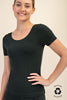 Butter Soft Round Neck Short Sleeve Top