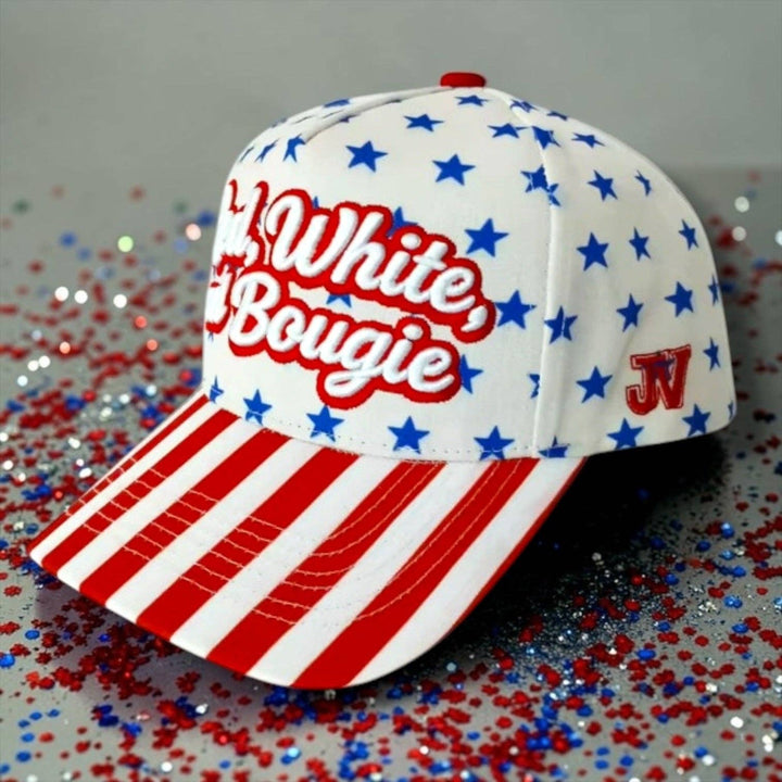 Red, White and Bougie Cap