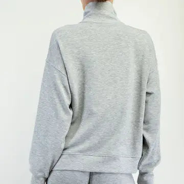 Butter Soft Quarter Zip Funnel Neck Pullover