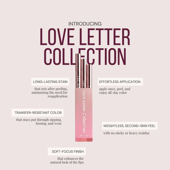 Peel-Off Lip Stain - The Love Letter Collection