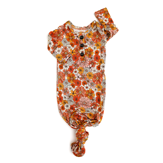 Louisa Gown Bamboo Newborn Outfit Baby