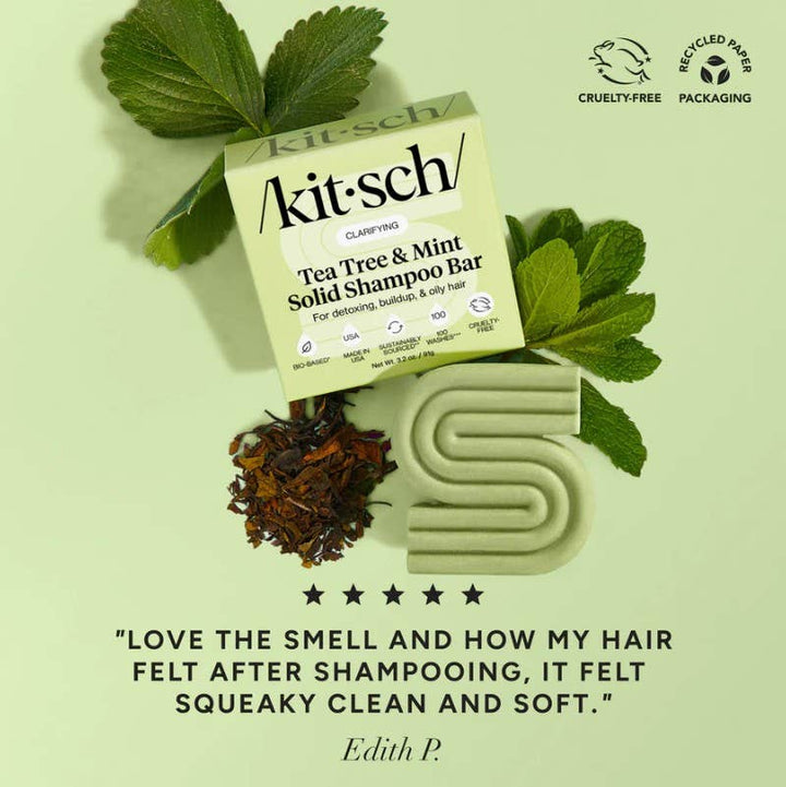 Tea Tree &amp; Mint Clarifying Shampoo Bar