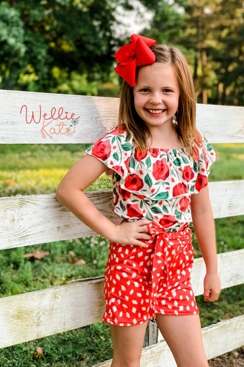 Roses Short Set