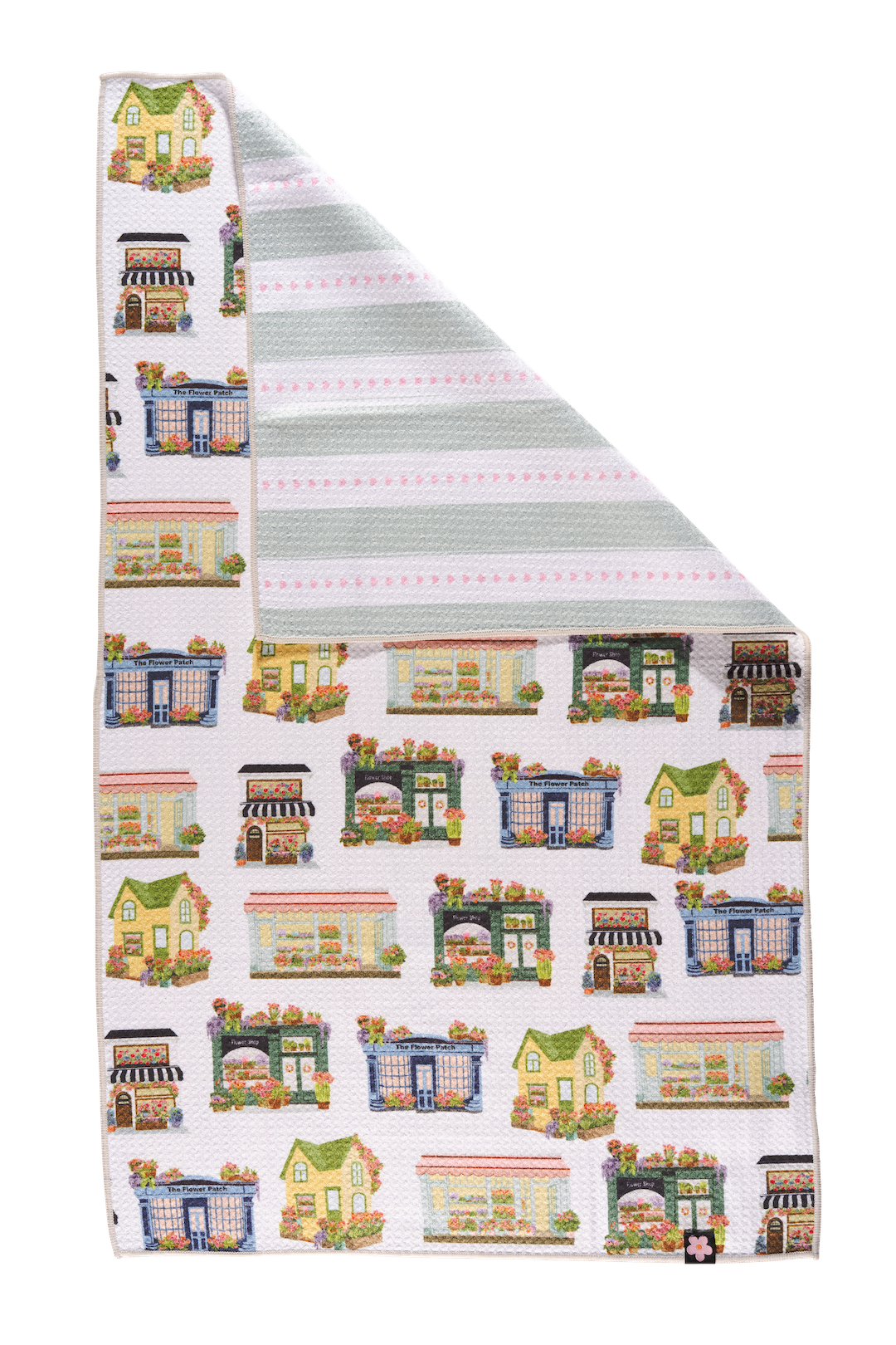 Flower Shop Tea Towel