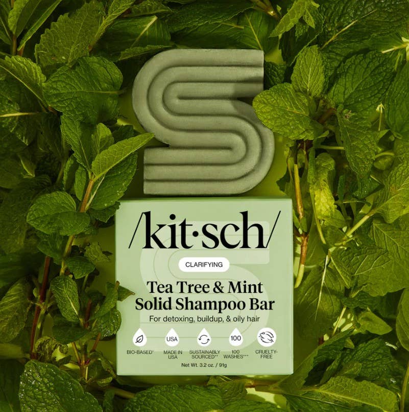 Tea Tree &amp; Mint Clarifying Shampoo Bar