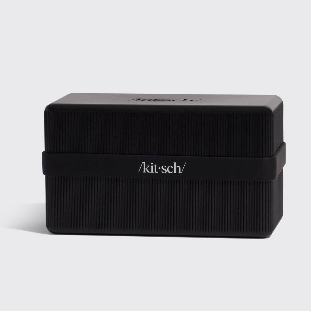 Kitsch 4-Compartment Travel Case - Black