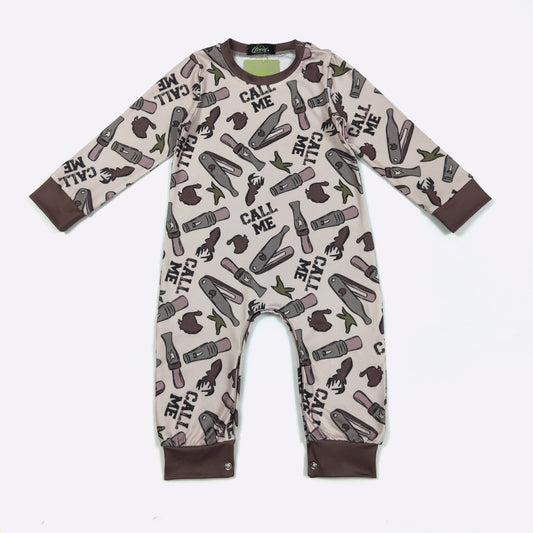 Call Me Boy Romper