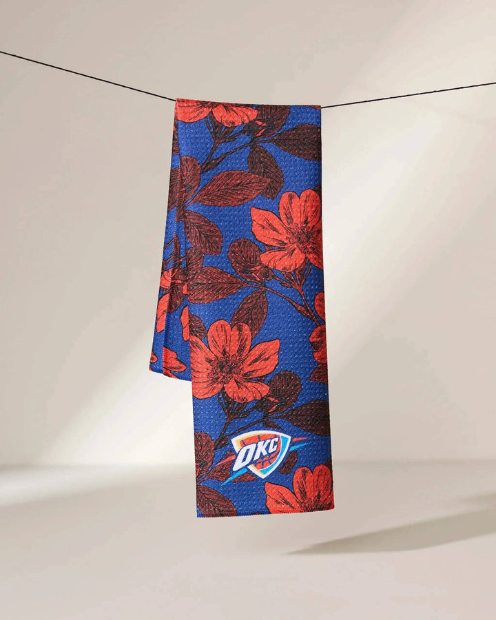 OKC Floral Tea Towel