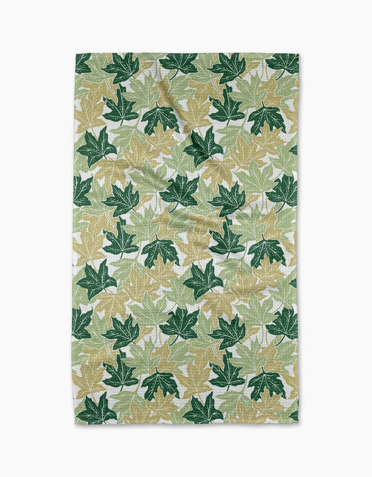 Maple Leaves Tea Towel