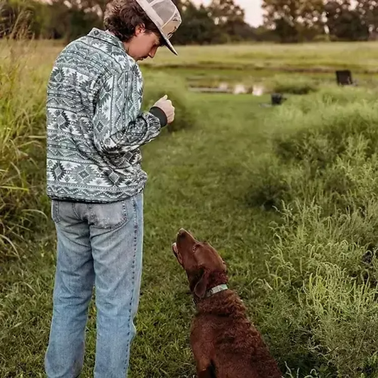 Backwoods Aztec Pullover