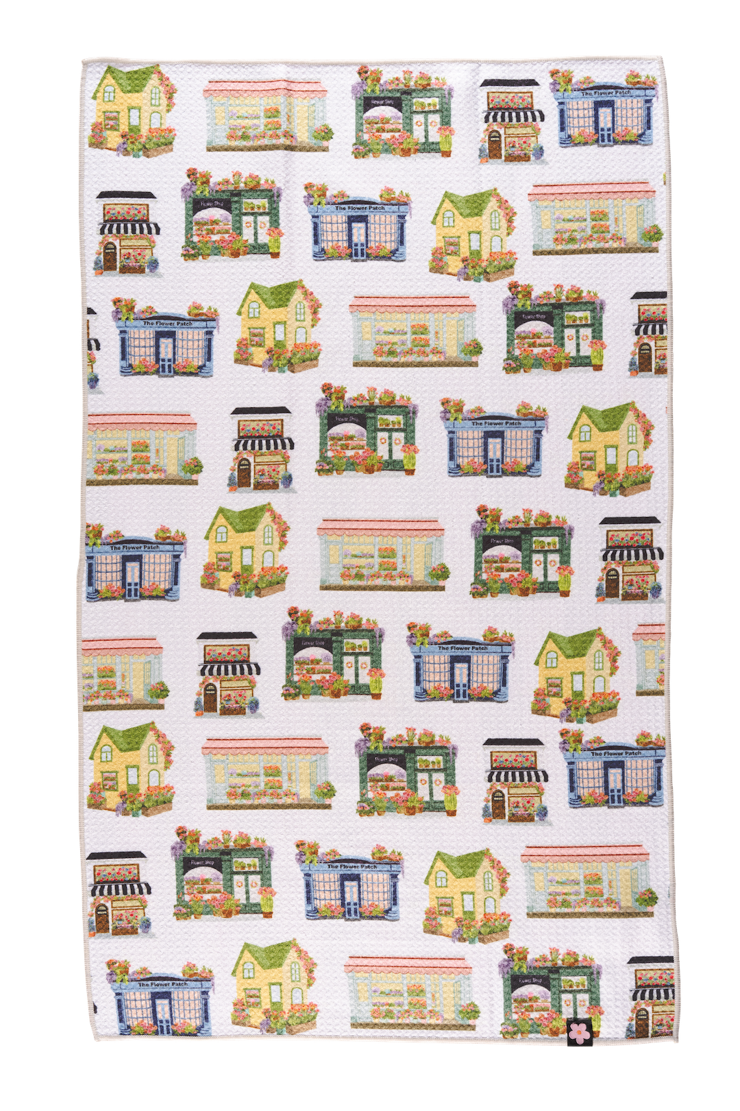 Flower Shop Tea Towel