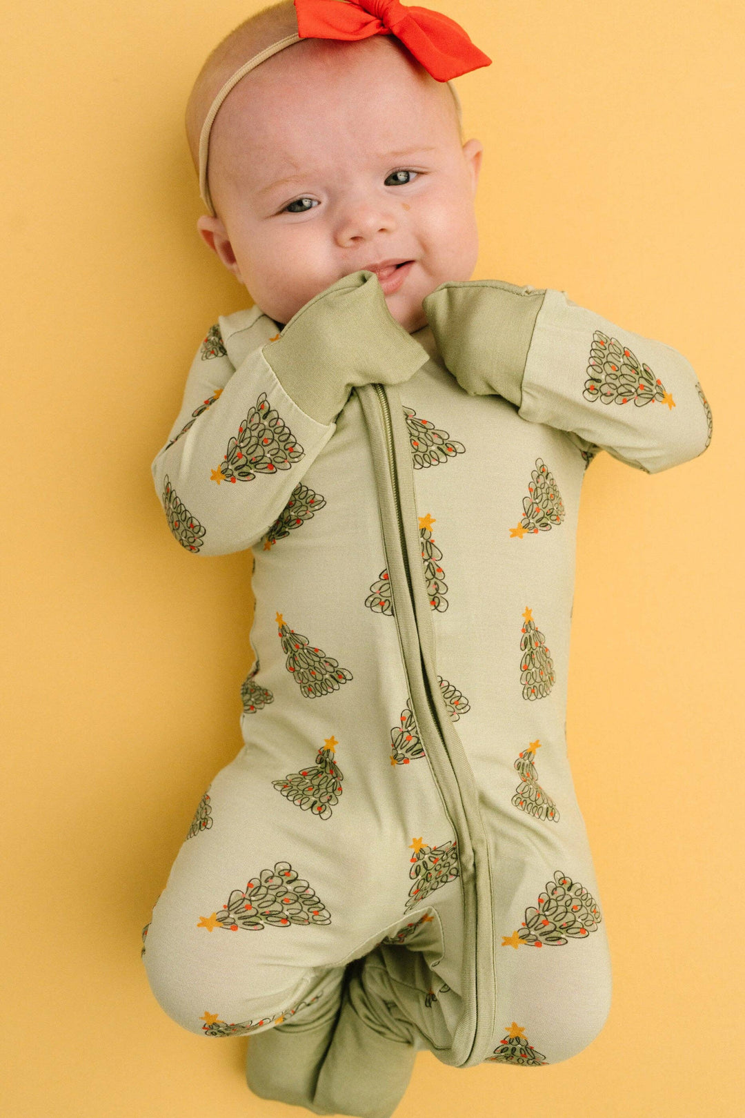 Magical Tree Bamboo Baby Sleeper | Christmas Pajamas