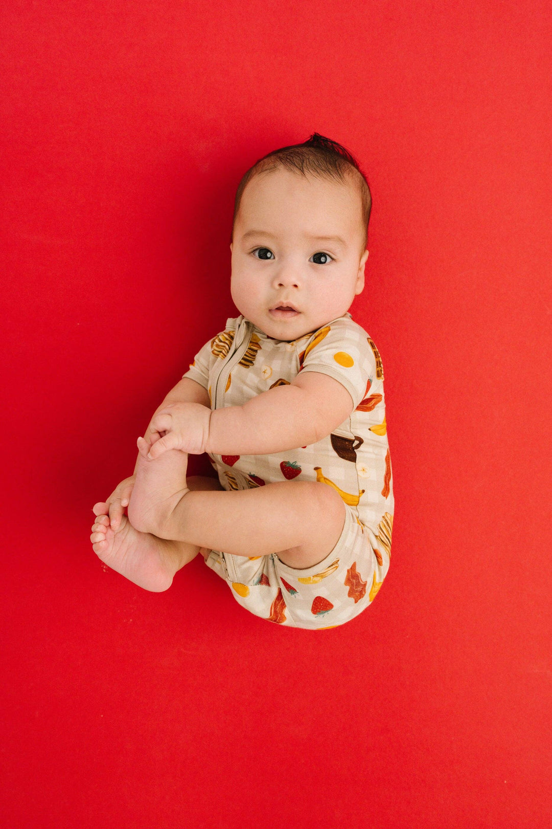 Breakfast Club Bamboo Baby Short Romper
