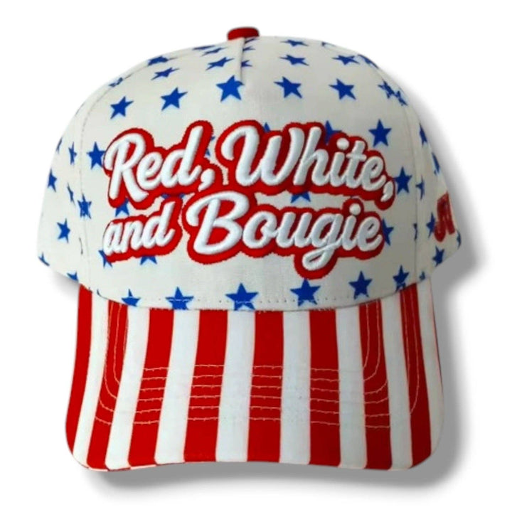 Red, White and Bougie Cap