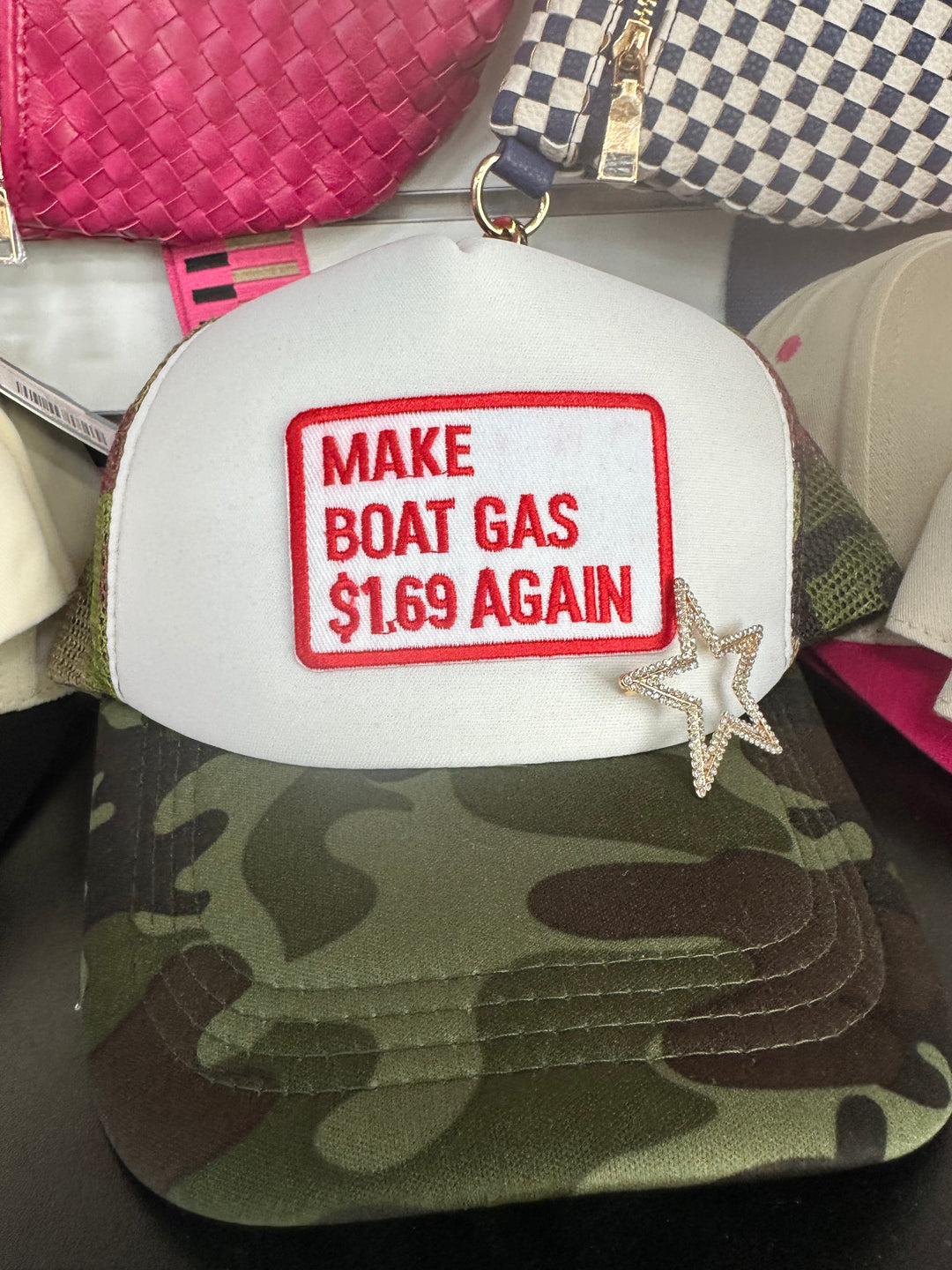 Make Boat Gas $1.69 Again Trucker Hat