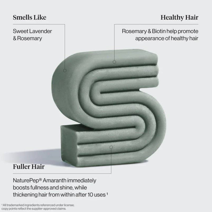 Rosemary &amp; Biotin Volumizing Shampoo Bar