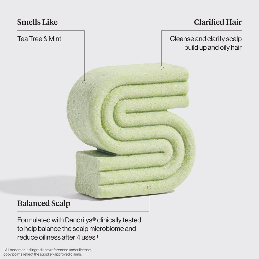 Tea Tree &amp; Mint Clarifying Shampoo &amp; Conditioner Bar Combo