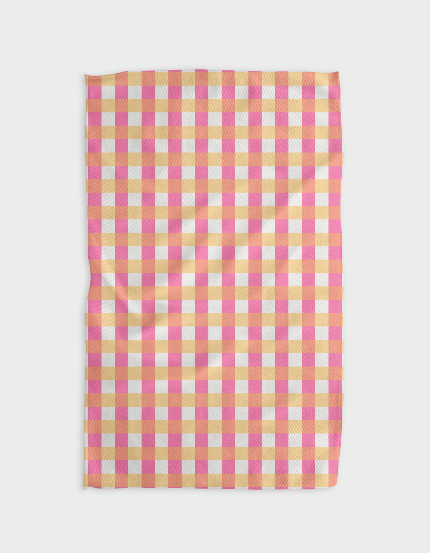 Table For Two Pink Tea Towel