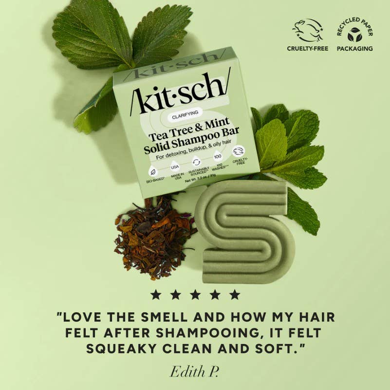 Tea Tree &amp; Mint Clarifying Shampoo Bar