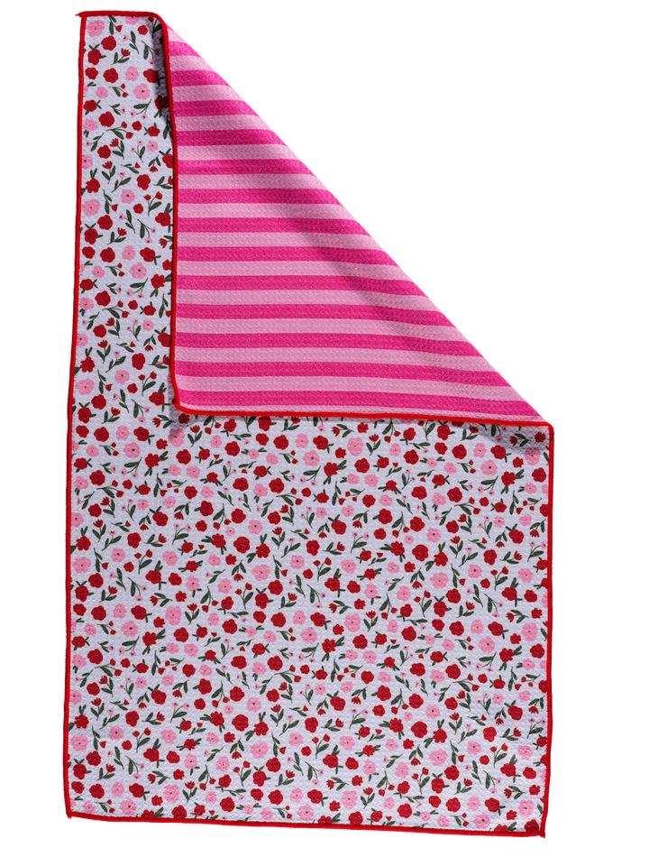 Sweet Blooms Tea Towel