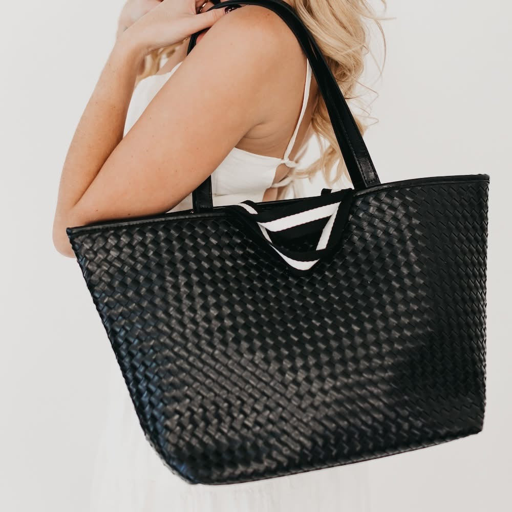Woven Tiffany Organizer Tote