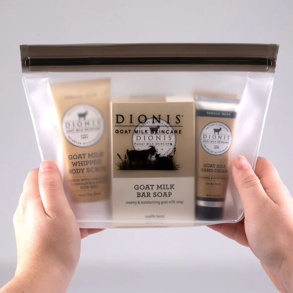 Dionis Vanilla Bean Goat Milk Travel Kit