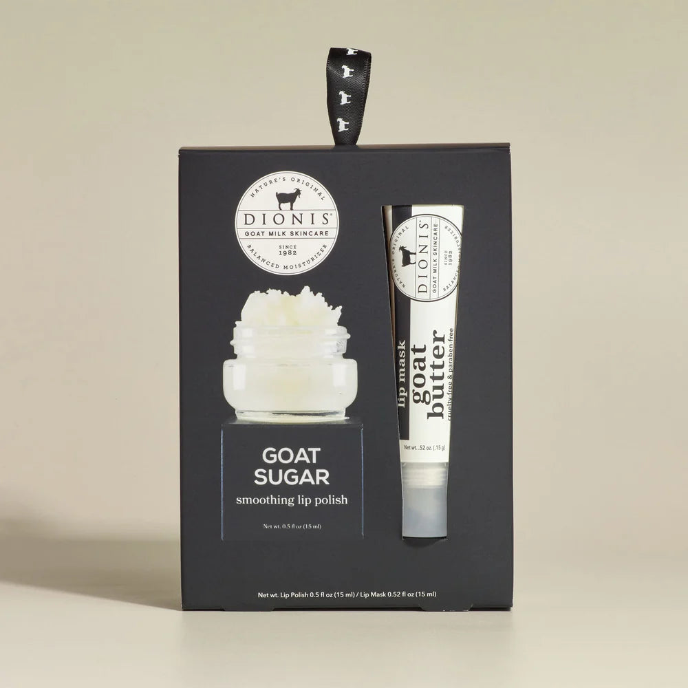 Goat Milk Lip Mask & Lip Scrub Set