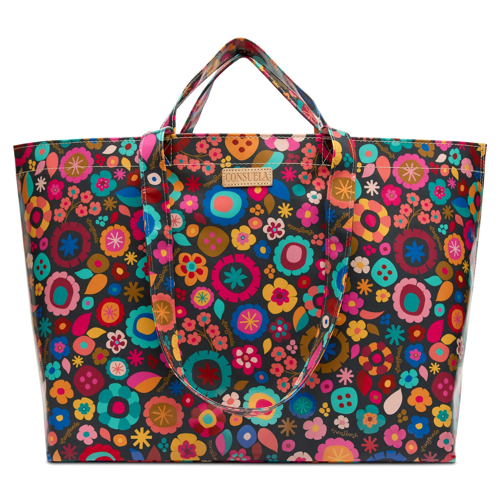 Large Amelie floral Consuela jumbo tote bag front view