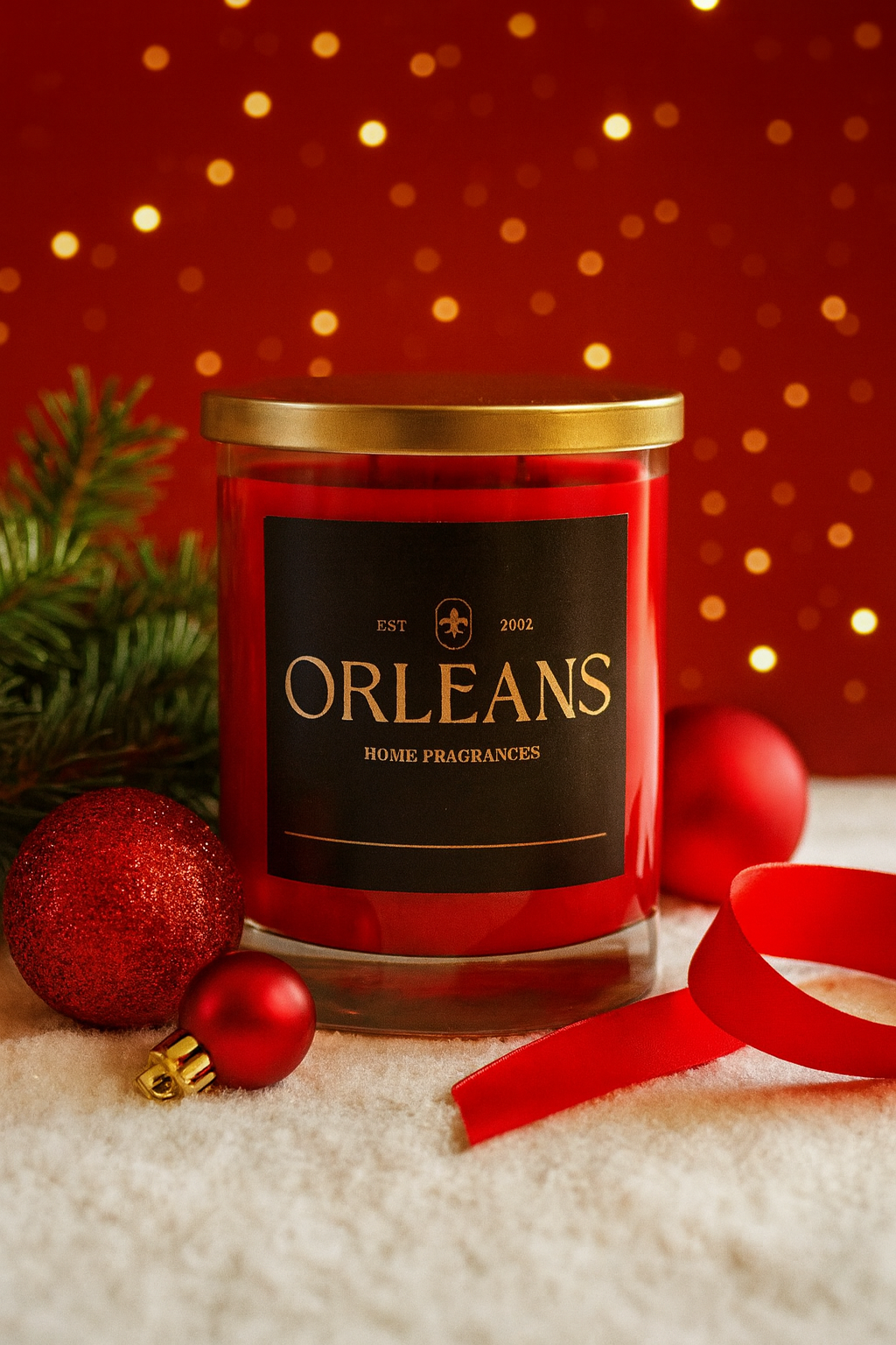 Orleans Holiday 2 Wick Candles