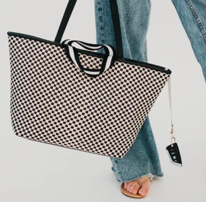 Woven Tiffany Organizer Tote