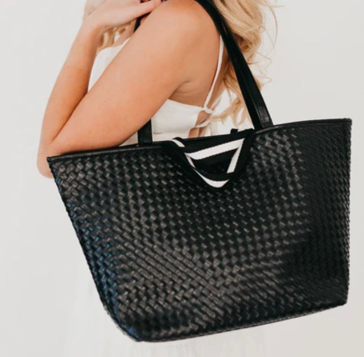 Woven Tiffany Organizer Tote