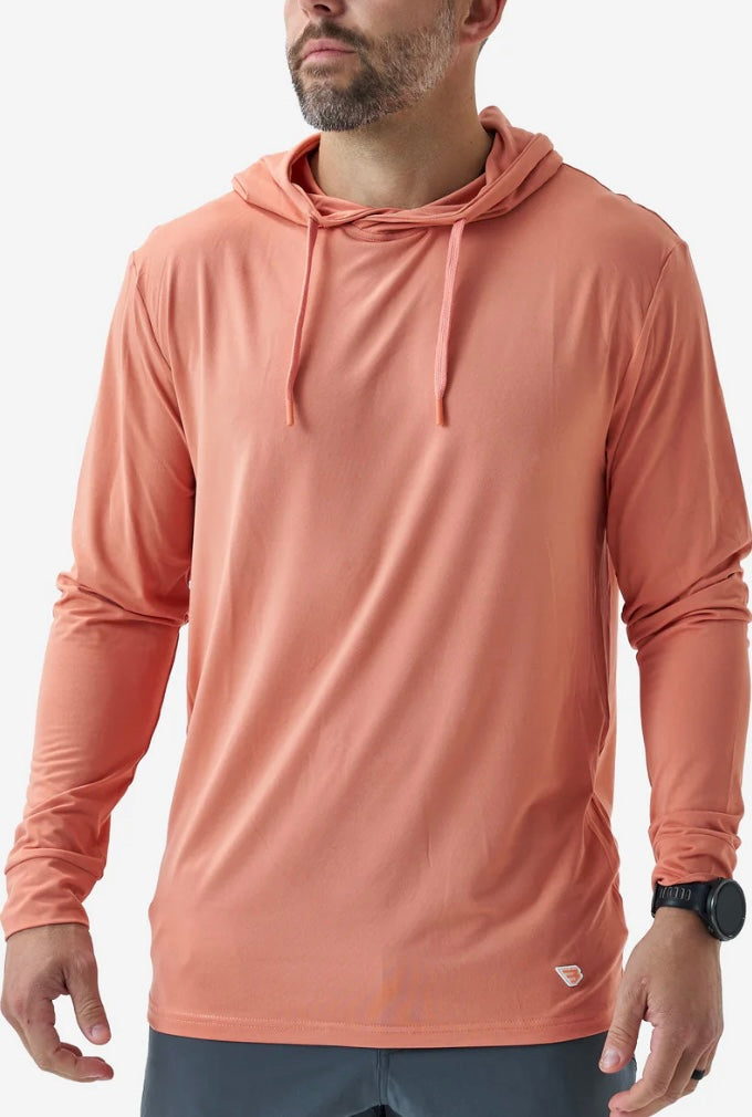 Burlebo Performance Hoodie Sunfish | Lightweight Athletic Hoodie for Men