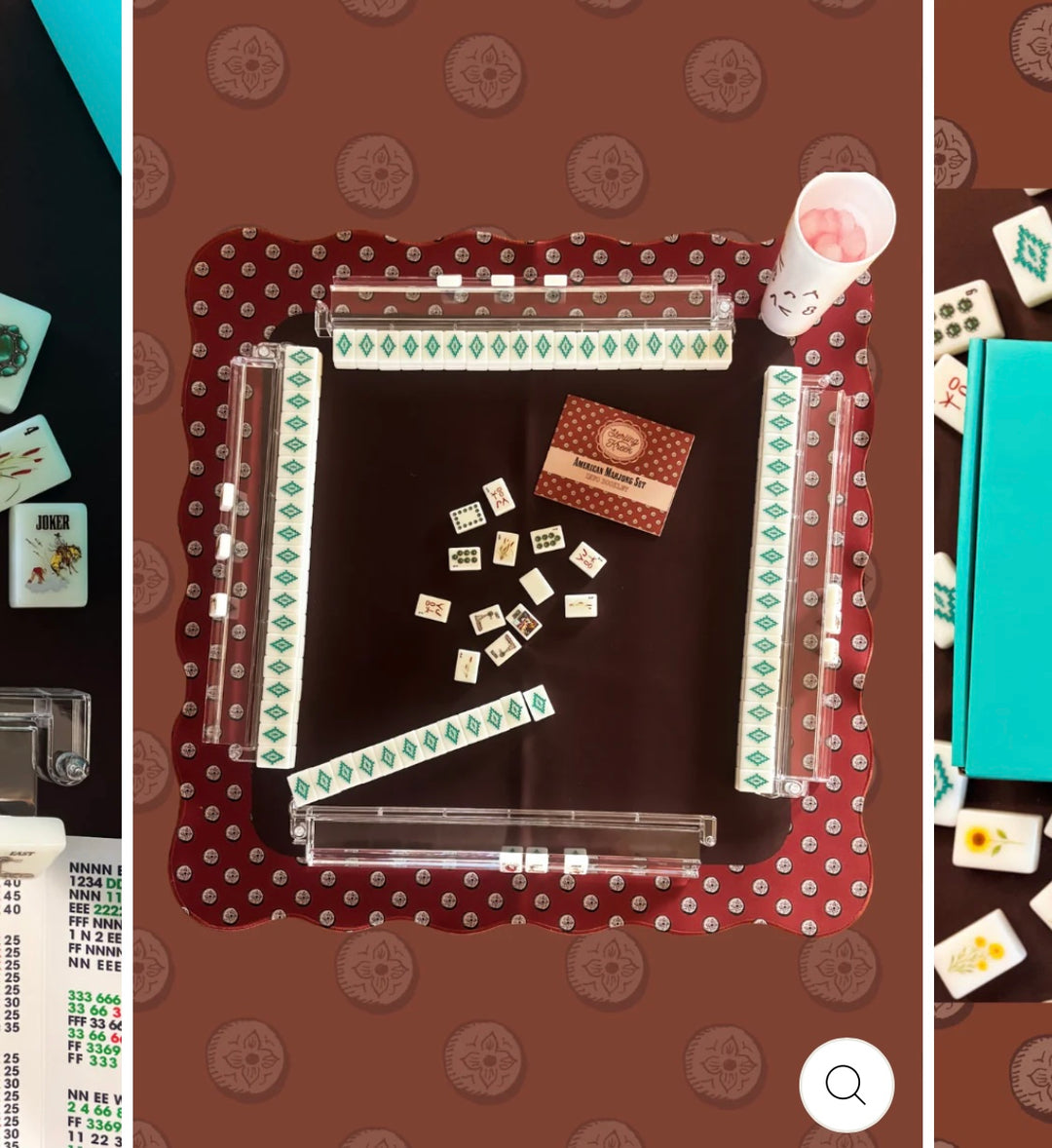 Western Mahjong Set | Boutique Game Night Gift