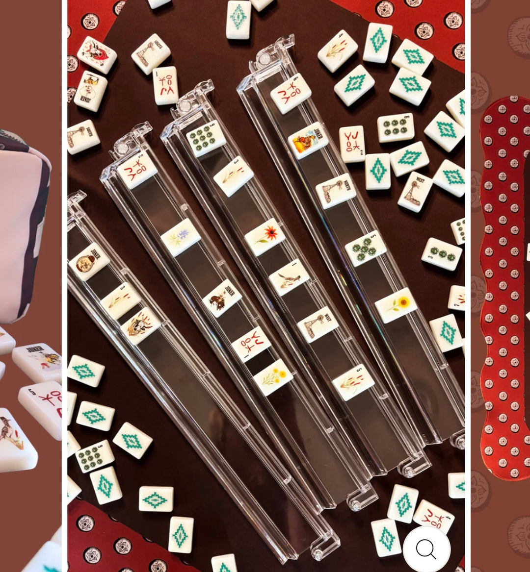 Western Mahjong Set | Boutique Game Night Gift