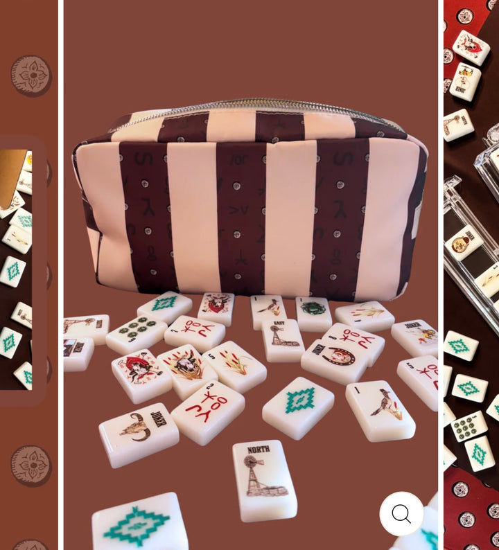 Western Mahjong Set | Boutique Game Night Gift