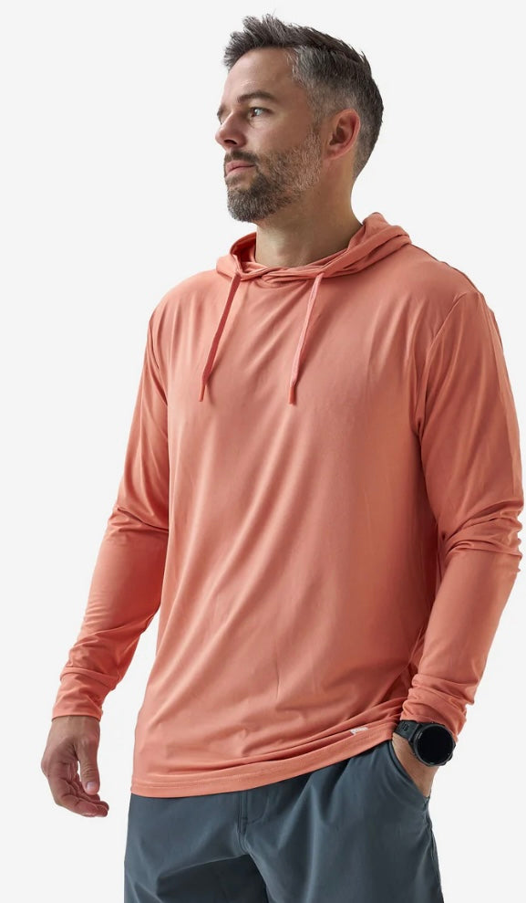 Burlebo Performance Hoodie Sunfish | Lightweight Athletic Hoodie for Men