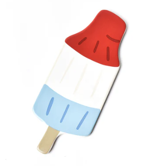 Happy Everything Bomb Pop mini attachment in red white and blue displayed on interchangeable seasonal décor base