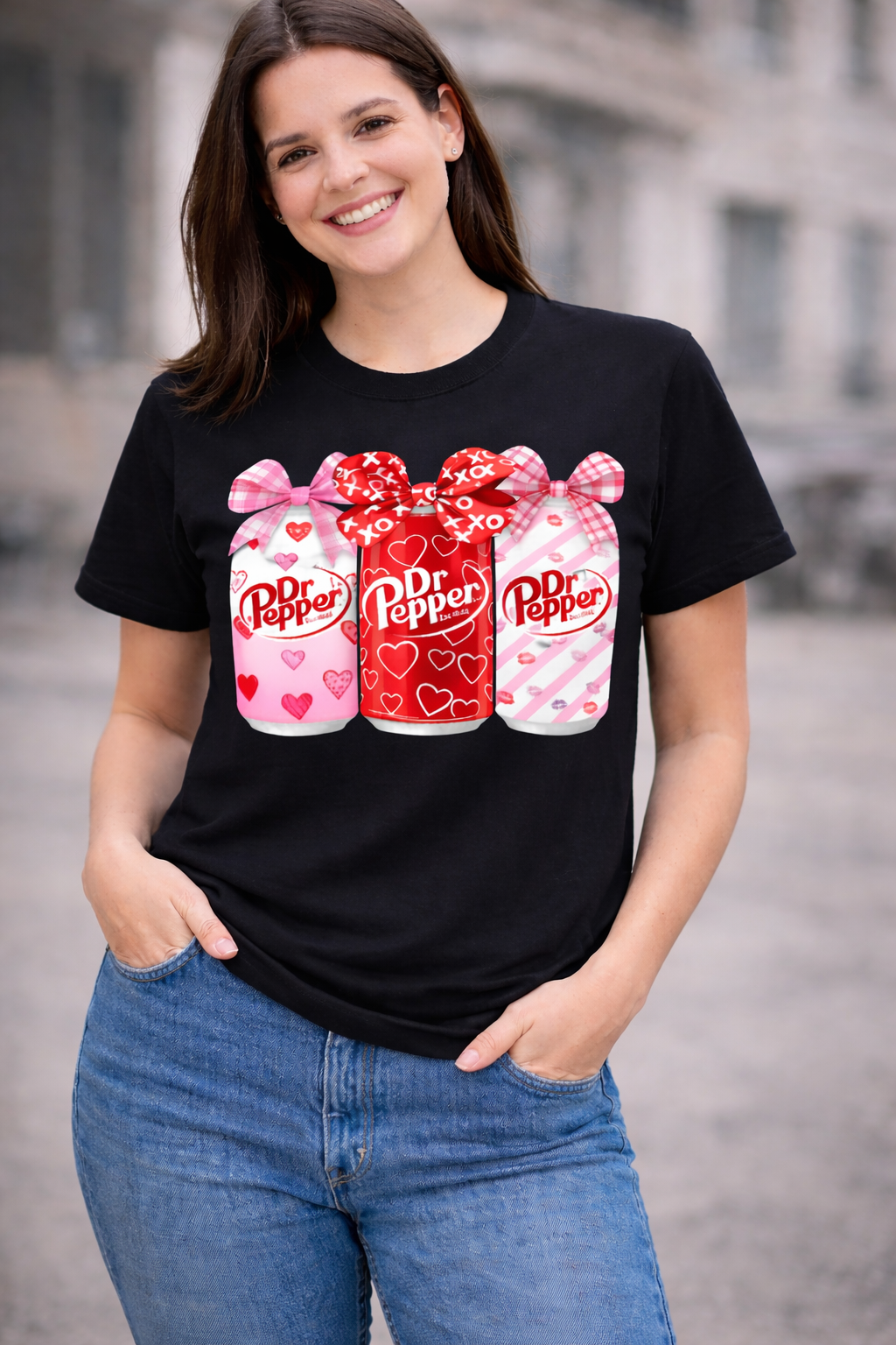 Valentines Dr. Pepper Tee