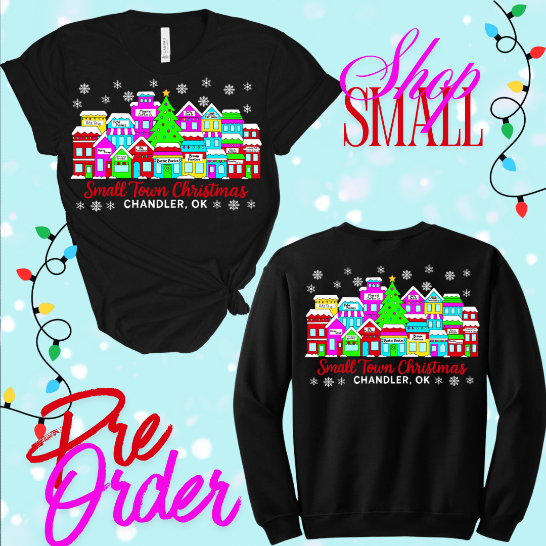 Small Town Christmas Tee
