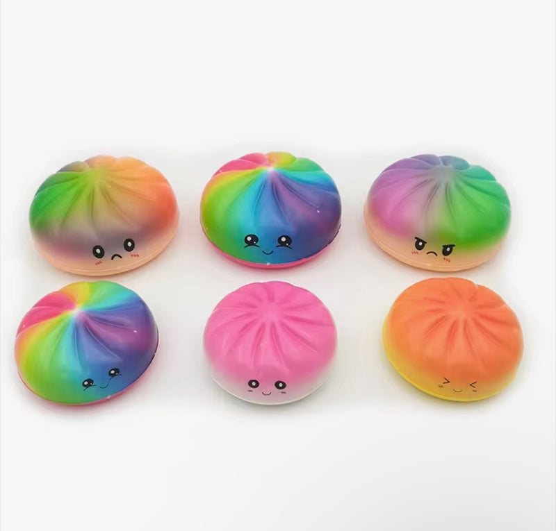 Viral Foam Squishy Dumplings | Surprise Gold Glitter Dumpling Toy