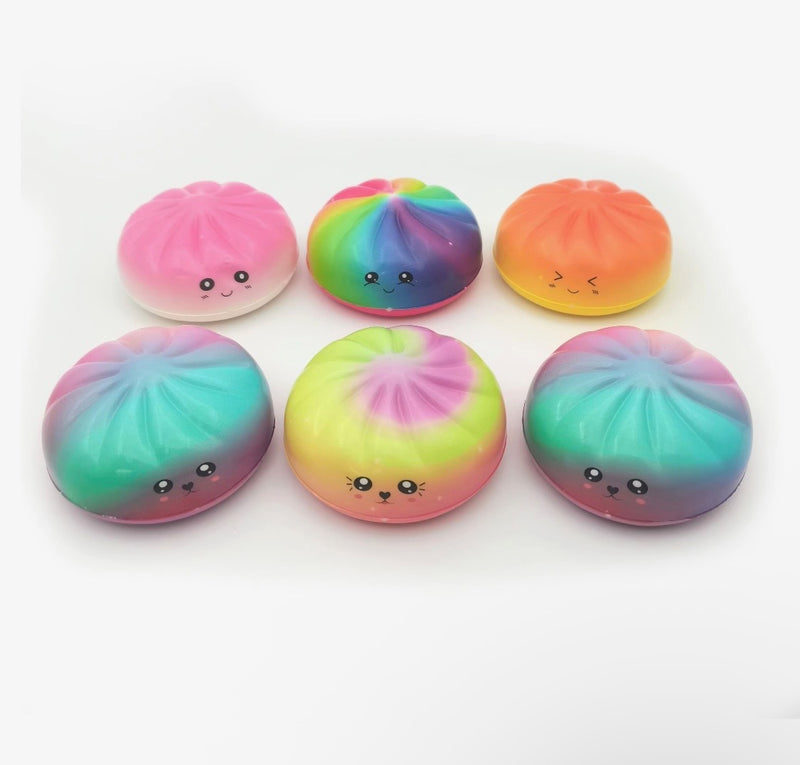 Viral Foam Squishy Dumplings | Surprise Gold Glitter Dumpling Toy
