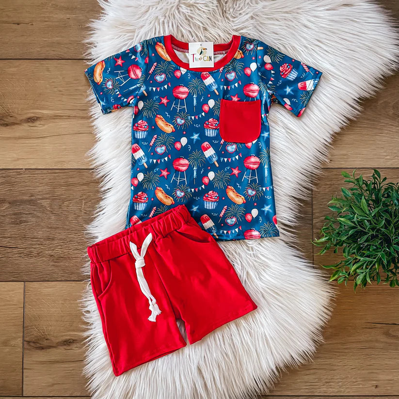 Patriotic Picnic Two Piece Set