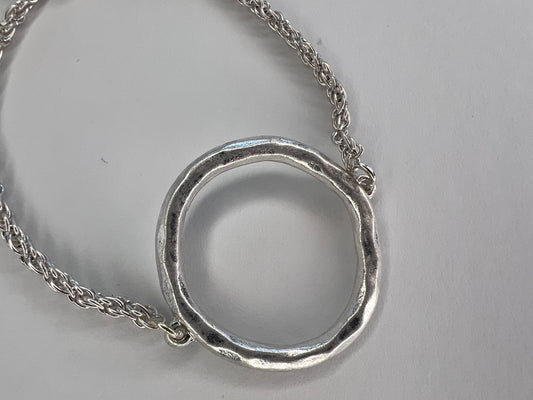 Circle of Strength Adjustable Chain Bracelet