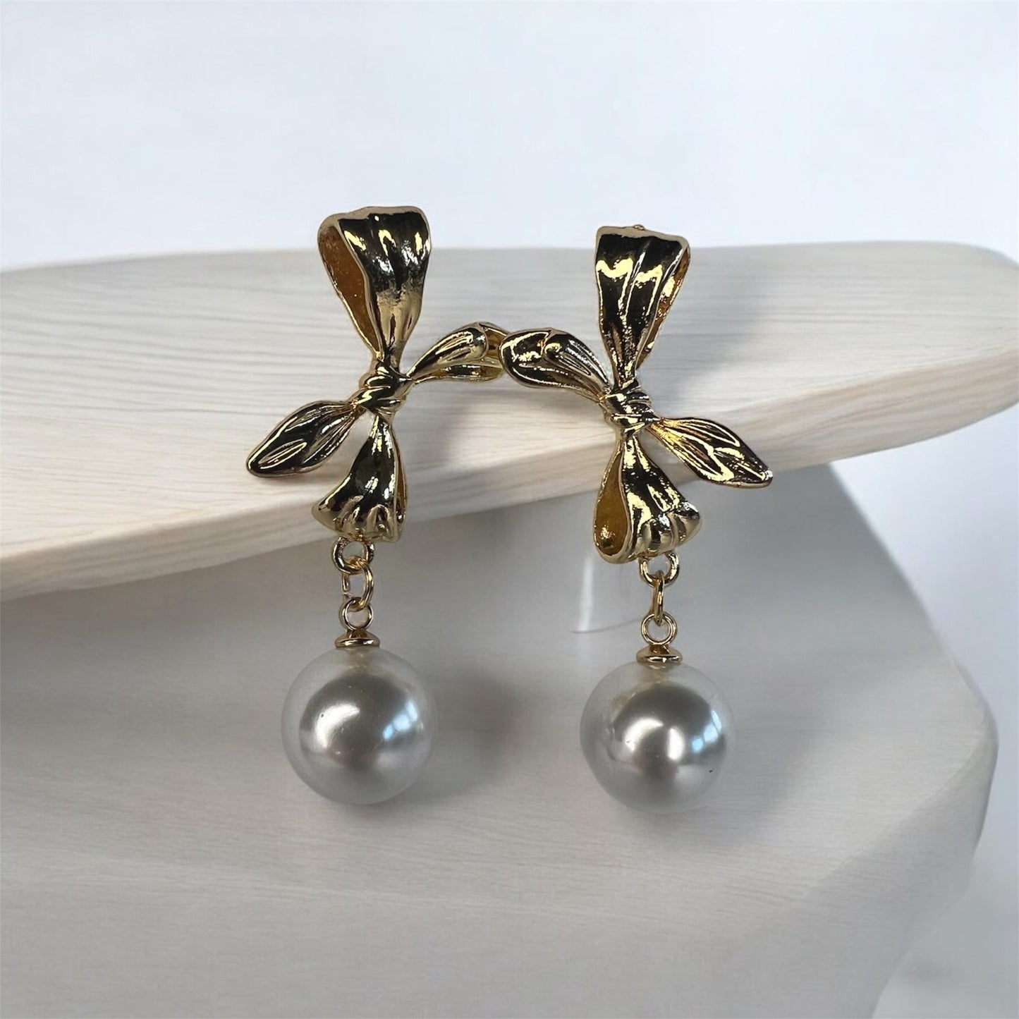 Pearl Knot Earrings