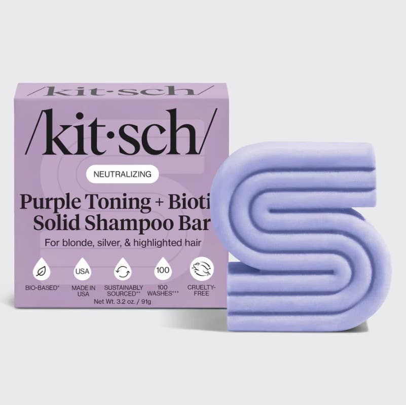 Kit-sch purple toning shampoo bar