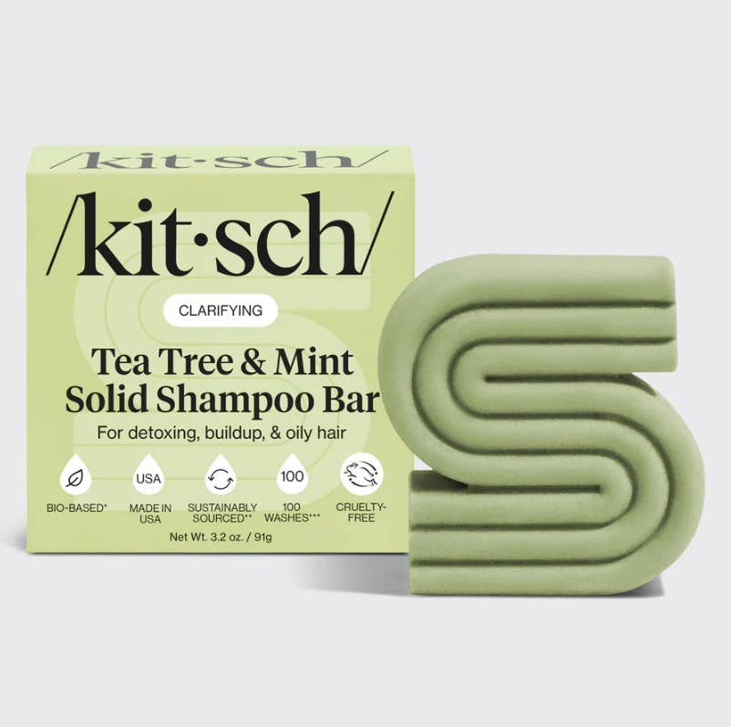 Kit-sch Tea Tree &amp; Mint Solid Shampoo Bar