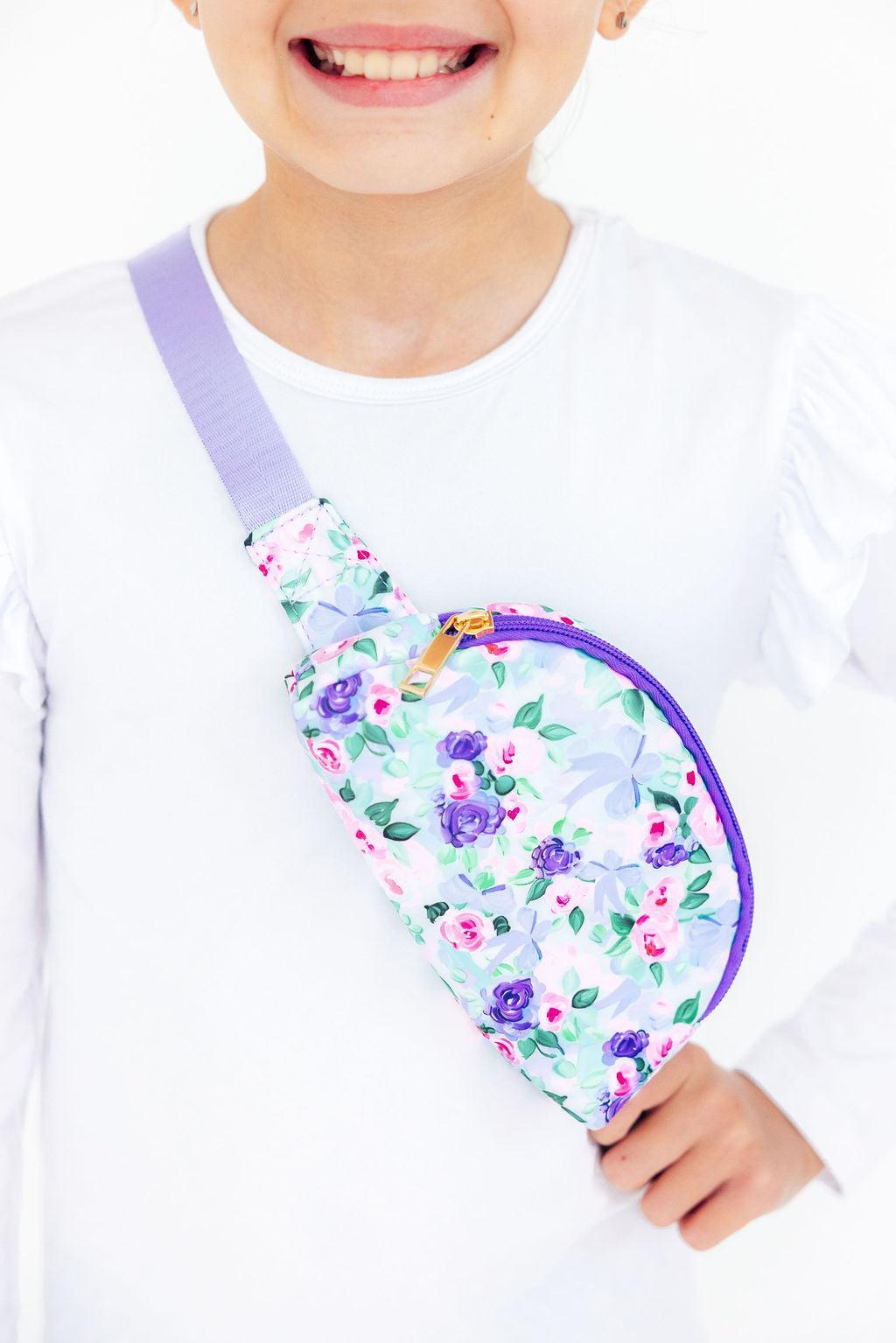 lavender love belt bag