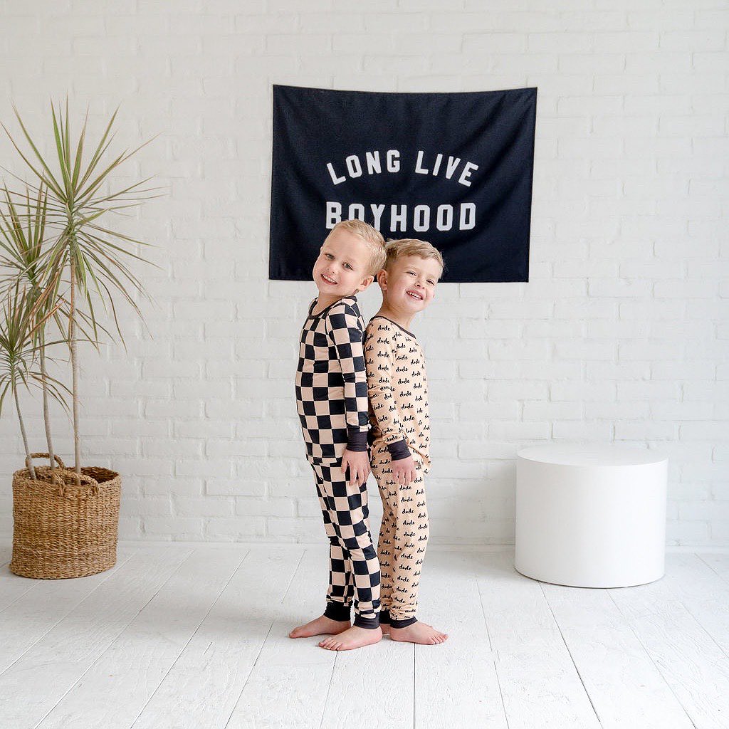 Checked Out Youth PJ's Set