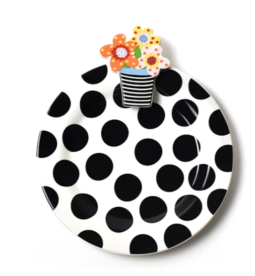 Flowers Embellishment Plate &amp; Bowl Set