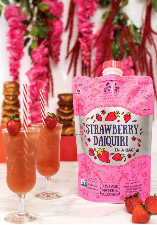 Non-GMO Strawberry Daiquiri in a Bag